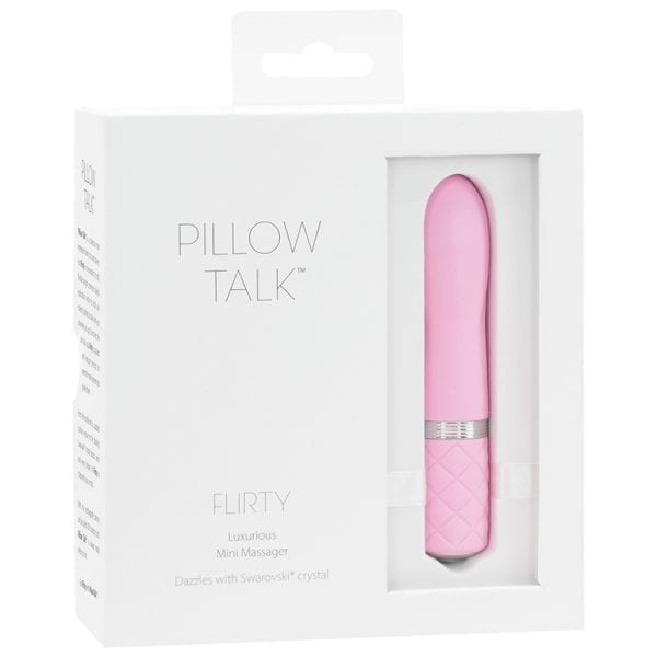 Pillow Talk Flirty Mini Massager-Pink - BMS26616