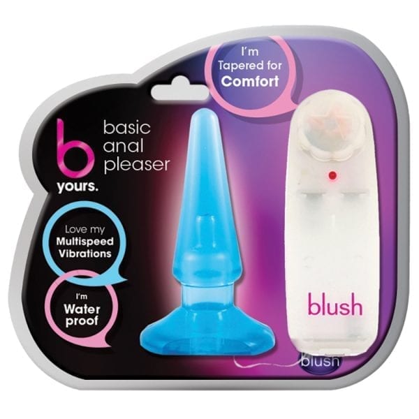 B Yours. Basic Anal Pleaser-Blue - BN10602