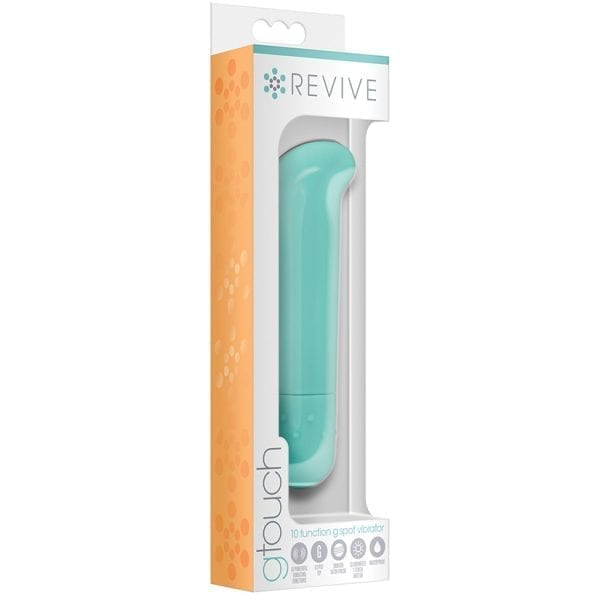Revive G Touch 10 Function G Spot Vibrator-Tiffany Blue - BN69402