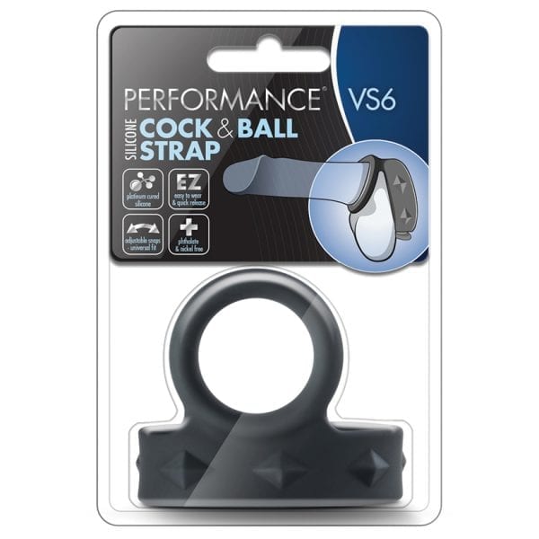 Performance VS6 Cock & Ball Strap-Black - BN91715