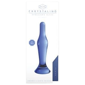 Chrystalino Flask Blue 7" - CHR004BLU