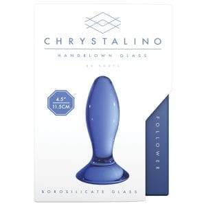 Chrystalino Follower Blue 4.5" - CHR013BLU