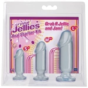 Crystal Jellies Anal Starter Kit-Grey - D0283-21-CD