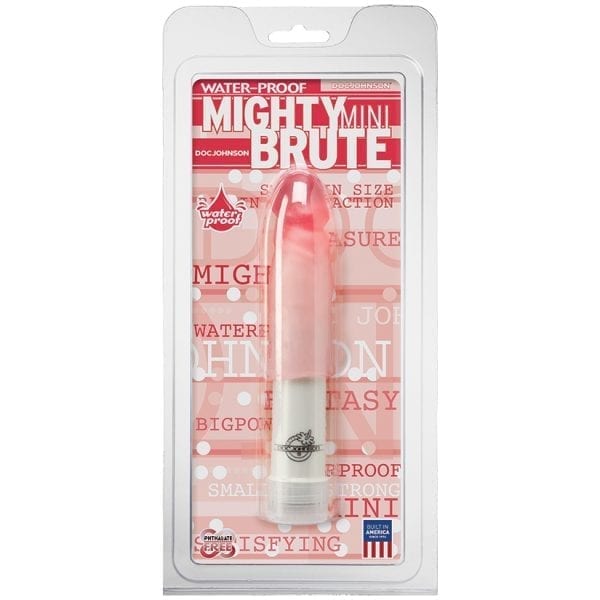 Mighty Mini Brute Sleeve With Frosted Vibe-Pink 6.3" - D0400-01CD
