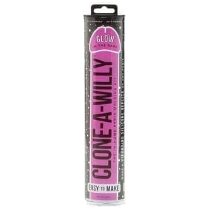 Clone-A-Willy Glow In The Dark Vibe Kit-Pink - E4602-01PK
