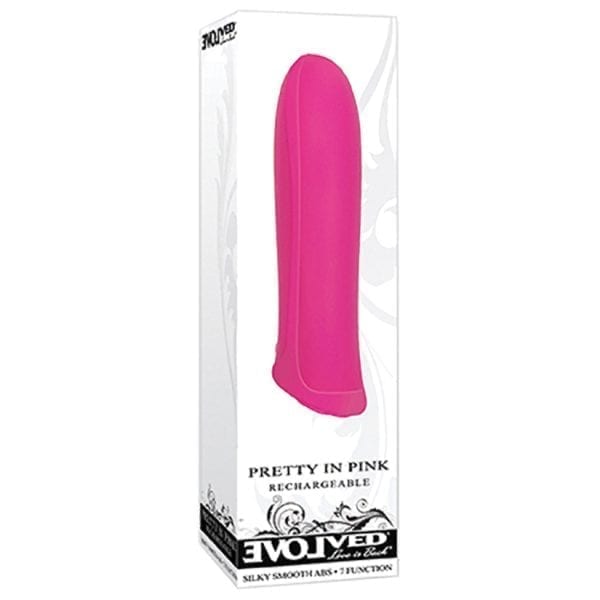 Evolved Pretty In Pink Rechargeable-Pink 3.4" - EN0014-2