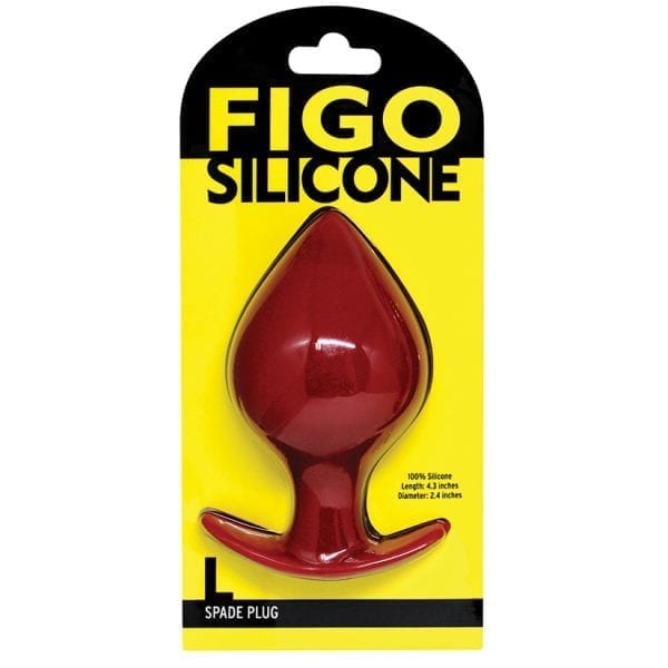 Figo Spade Plug Large-Red - FG217-06