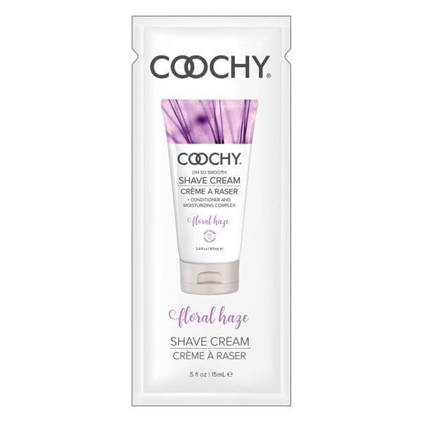Coochy Shave Cream-Floral Haze 15ml Foil - HCOO1004-05