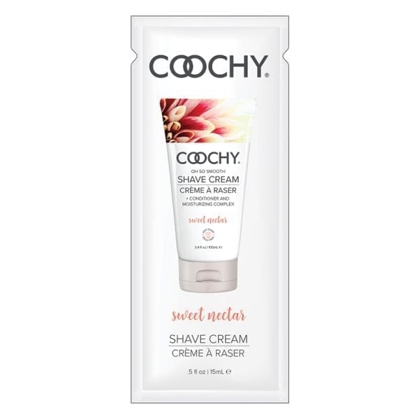 Coochy Shave Cream-Sweet Nectar 15ml Foil - HCOO1006-05