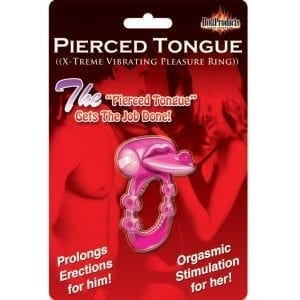 Pierced Tongue Xtreme Vibrating Pleasure Ring - HP2296
