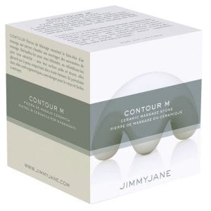 Jimmyjane Contour M Ceramic Massage Stone - JJ10844