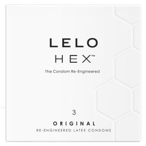 Lelo Hex Condoms (3 Pack) - LEL2473