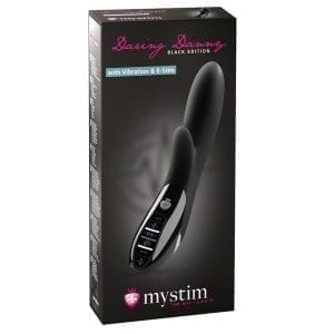 Mystim Daring Danny E-Stim Vibrator-Black Edition - MYS46875