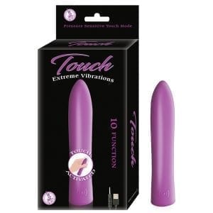 Touch Extreme Vibrations 10 Function Bullet-Purple - NAS2798-2
