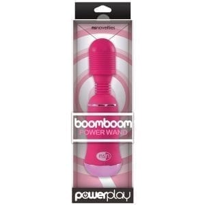 PowerPlay BoomBoom Power Wand-Pink 7.1" - NSN0316-44