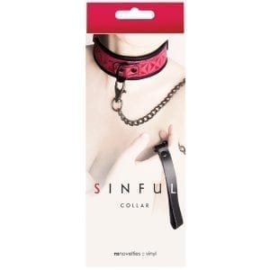 Sinful Collar-Pink - NSN1222-14