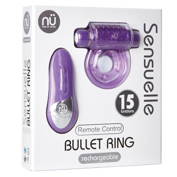 Sensuelle Bullet Ring-Purple - NU38PU