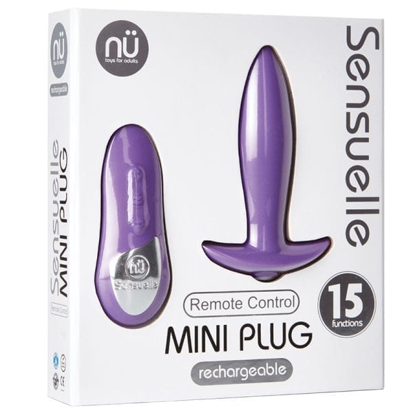 Sensuelle Mini Plug-Purple - NU57PU