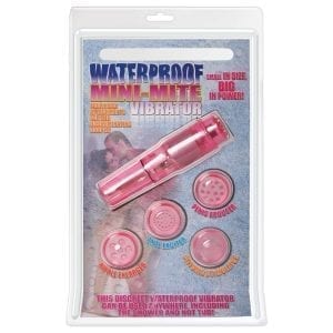 Waterproof Mini Mite Vibrator-Pink 3.75" - PD1114-11