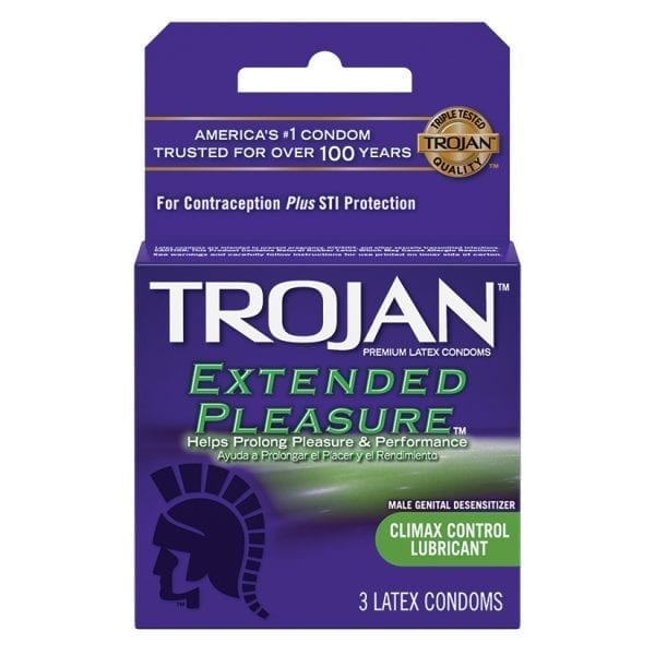 Trojan Extended Pleasure (3 Pack) - PM01996
