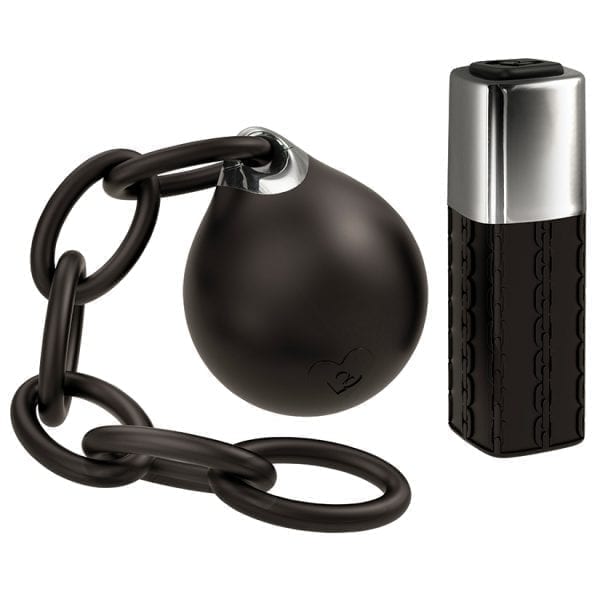 Lust Linx-Ball & Chain 10 Remote Control Egg-Black - RO500-10-1