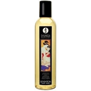 Shunga Erotic Massage Oil-Lavender 8oz - SH1006