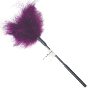 S&M Feather Tickler- Purple - SS100-71