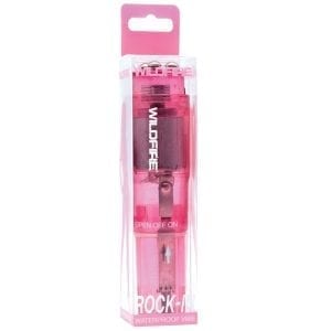 Wildfire Rock-In Massager-Bright Pink 4" - W1243-7